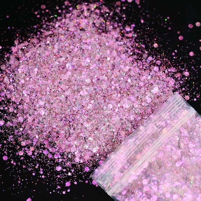 Paillettes holographiques pour ongles