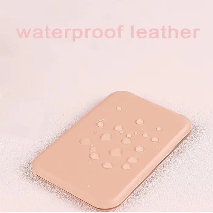 Petit miroir pliable portable pour femmes et hommes