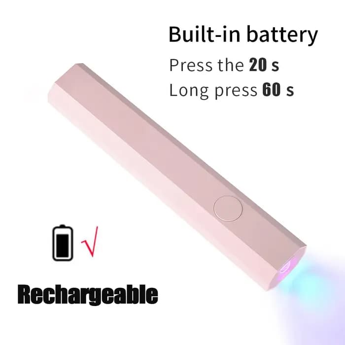 YIKOOLIN Mini lampe UV/LED portative pour manucure des ongles
