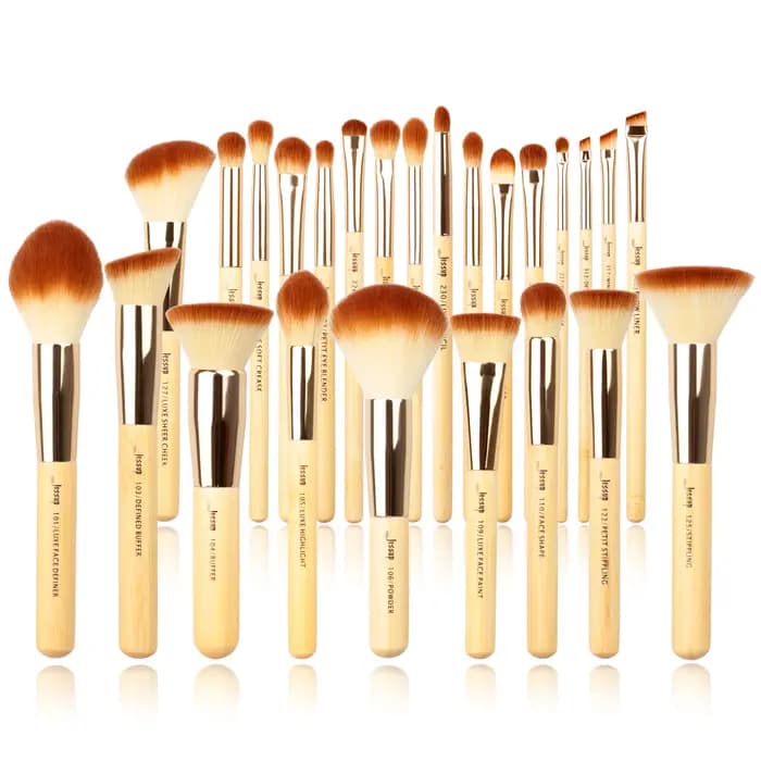 Jessup – ensemble de pinceaux de maquillage professionnels