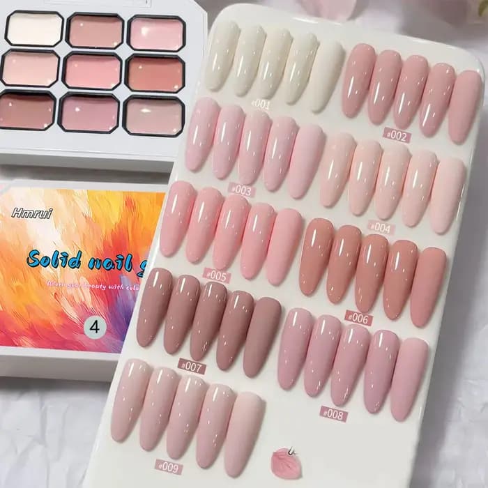 1 pièce, 9 couleurs