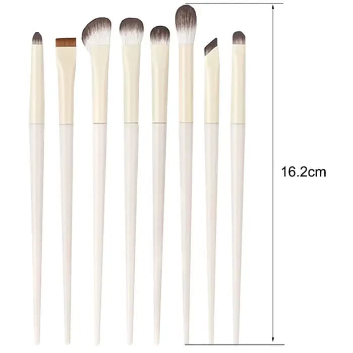 5/6/8/10 pièces pinceaux de maquillage pour les yeux naturels ensemble détail fard à paupières brosse pinceau