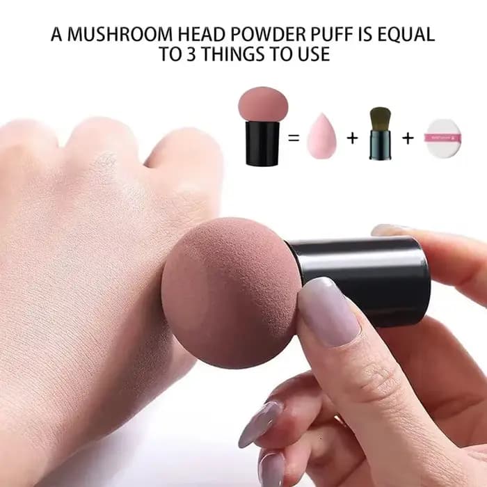 Éponge de maquillage à tête plus lente