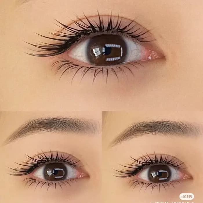 LB LC-Faux-Cils Individuels Courbés en Faux Vison, Doux et Facile à Utiliser, Volume Russe Classique