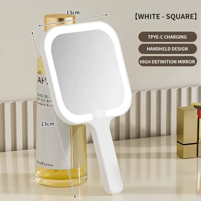Miroir de maquillage intelligent LED