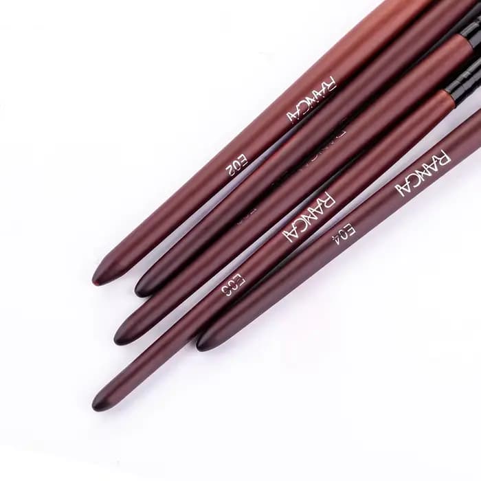 Pinceau fard à paupières 3/5 pièces pinceaux de maquillage mélange brosse à sourcils poils naturels ensemble