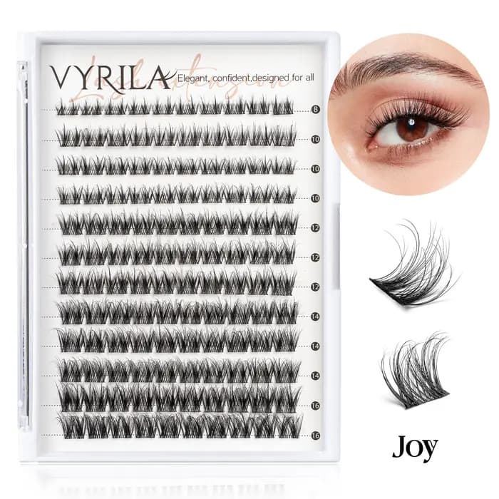 Cils individuels Cluster C Curl Mix Clusters