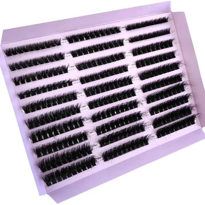 HBZGTLAD 290/300 pièces grappes de cils épais moelleux D/DD