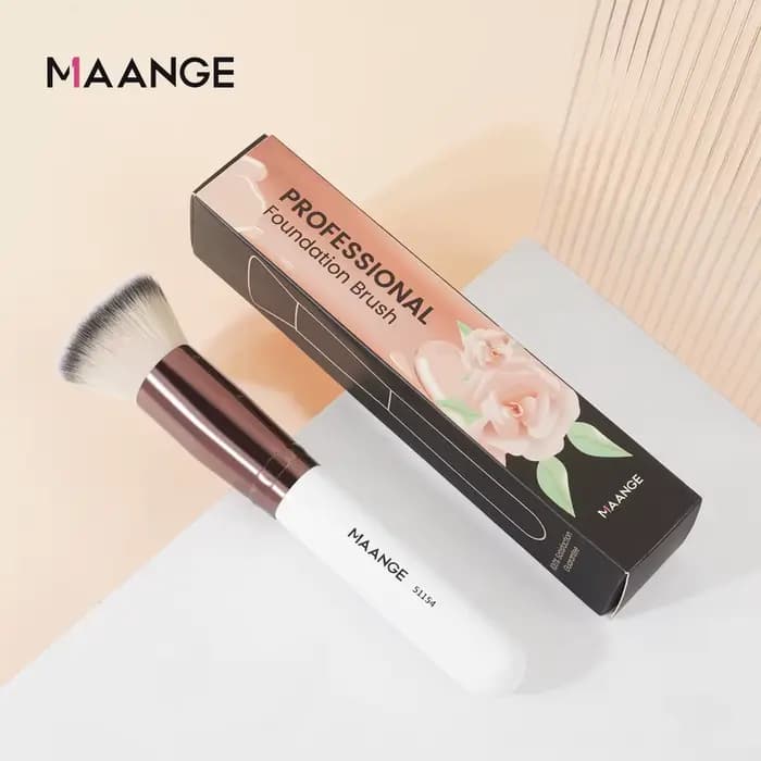 Maange-Pinceau de maquillage avec boîte pour femme