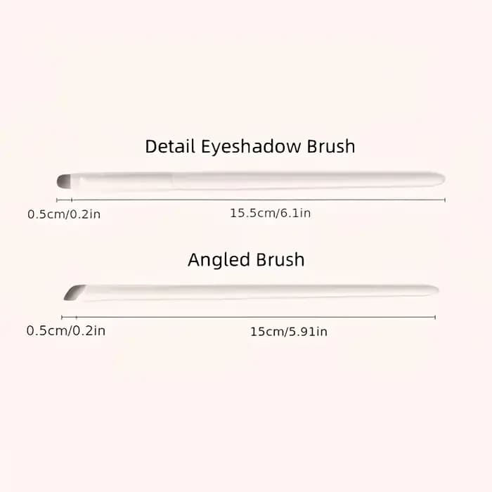 Ensemble de pinceaux de maquillage pour les yeux 5 pièces, compagnon de voyage parfait et cadeau pou