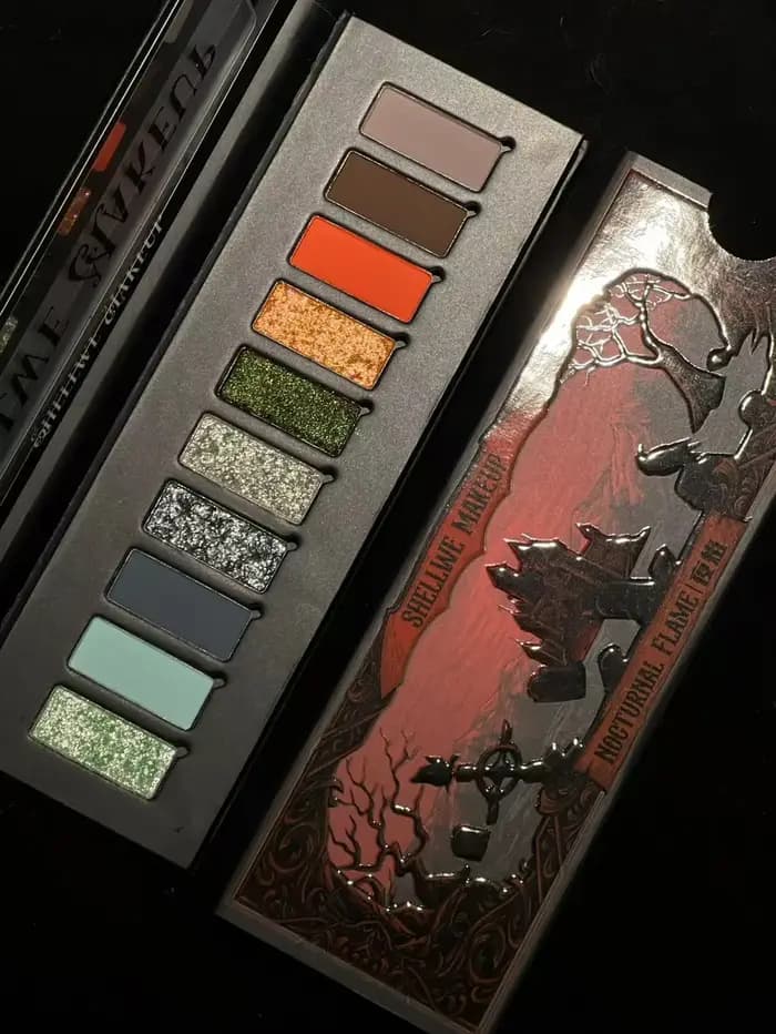 Shellwe Makeup · x Ghoul Co Série de marque Co-branded Nocturnal Flame Night