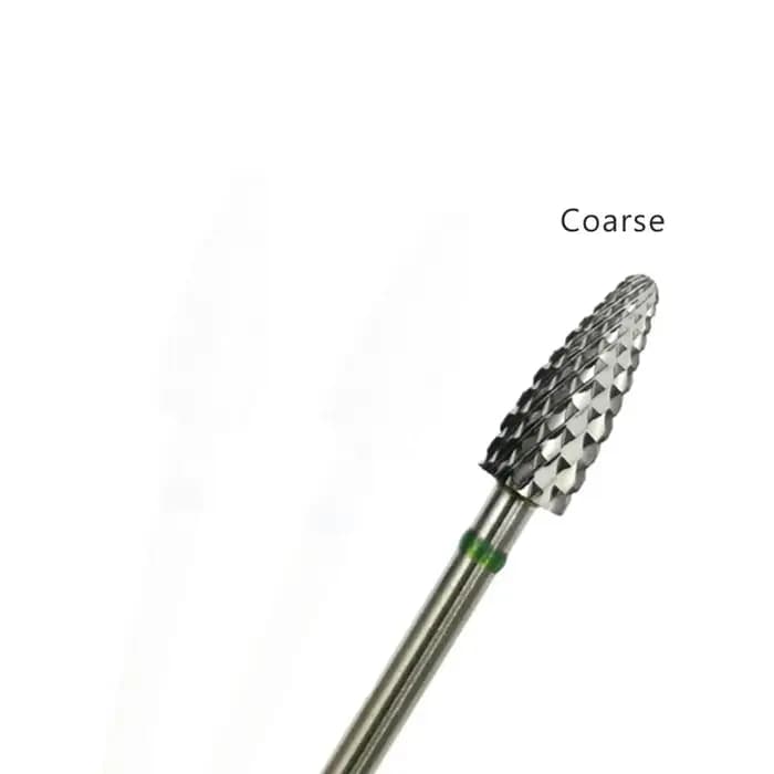 HYTOOS 5mm flamme peu 3/32 carbure forets à ongles manucure bavure enlever Gel électrique fraise accessoires