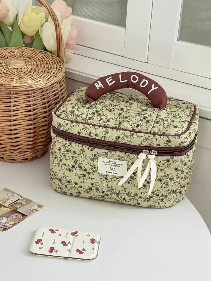 Trousse de Toilette Grande Capacité pour Fille