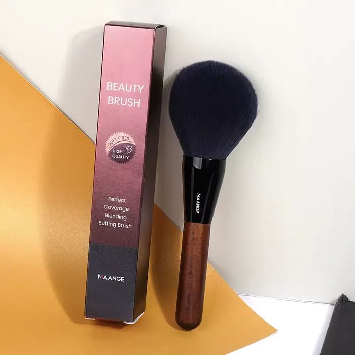 MAANGE 1PC pinceau à poudre professionnel grand