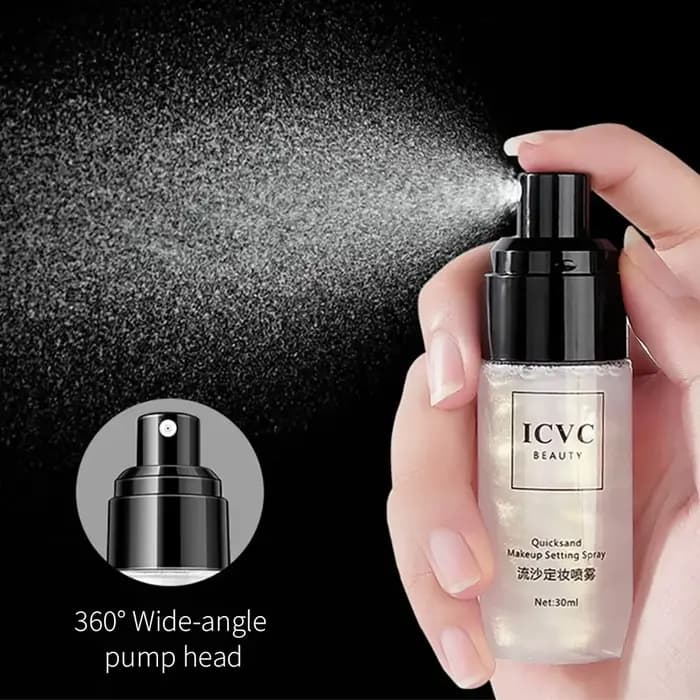 Spray fixateur de maquillage 30ml, Lotion hydratante, contrôle de l'huile, longue durée, mat naturel