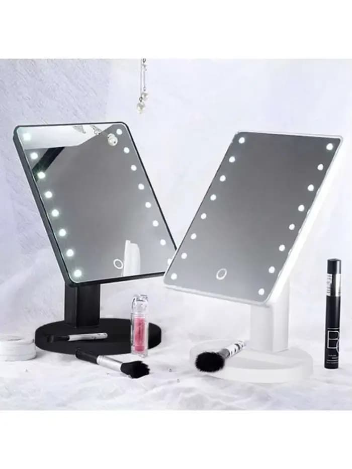 Miroir de maquillage à 16 LED