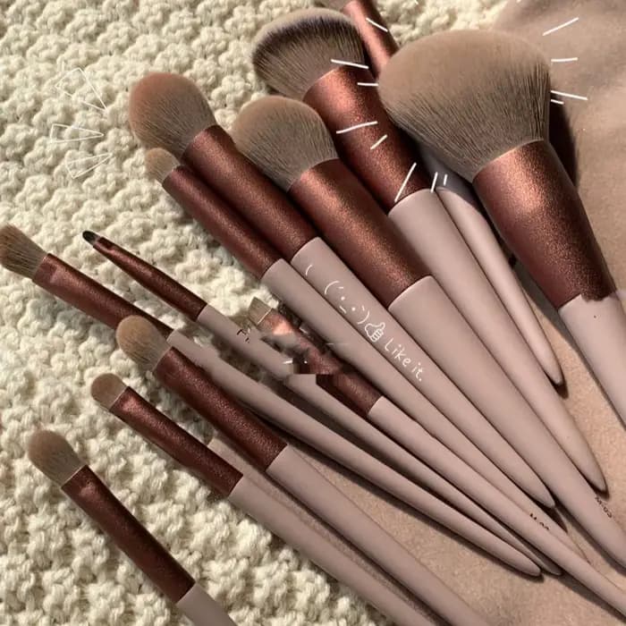 Ensemble de pinceaux de maquillage