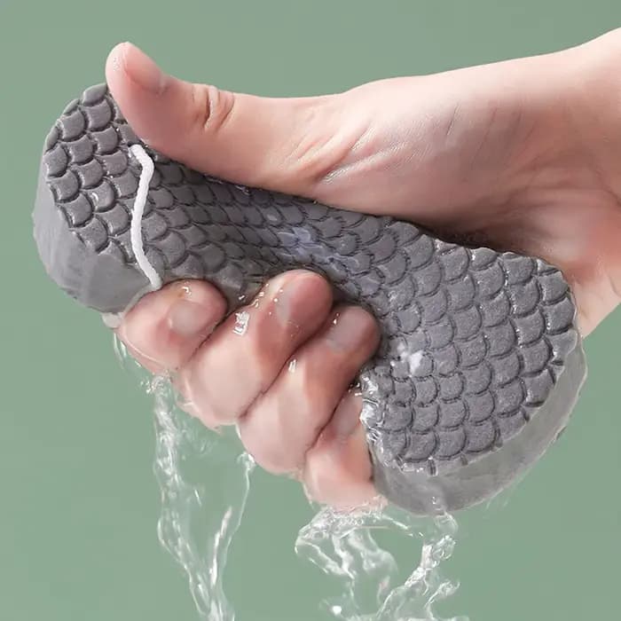 1pc doux éponge corps épurateur bain exfoliant gommage