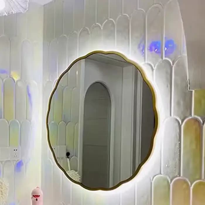 Miroir chinois créatif petit Restaurant Simple mode beauté