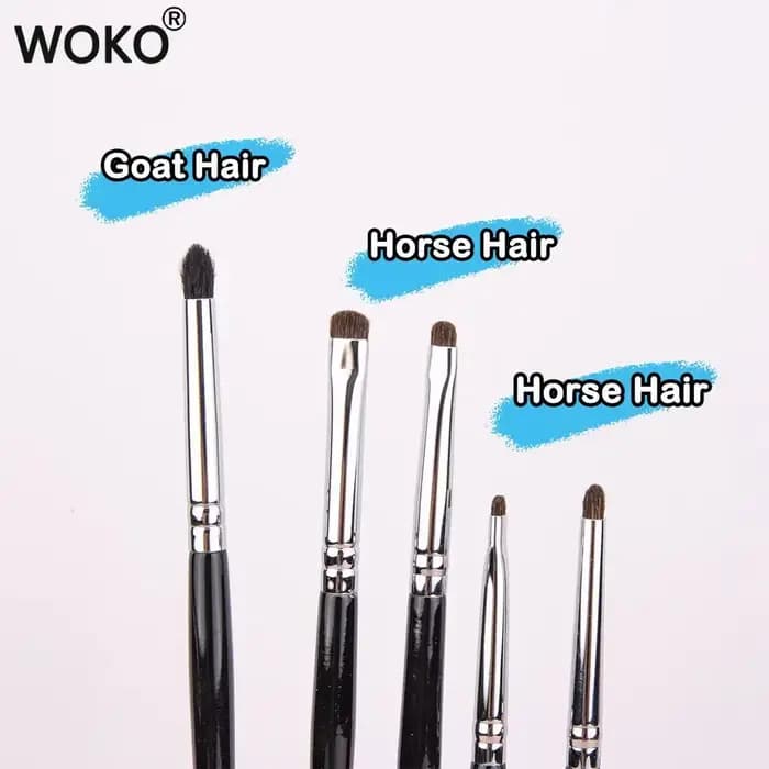 Petits pinceaux de maquillage à doublure fumée, Eyeliner, brosse à taches de précision, brosse de ma