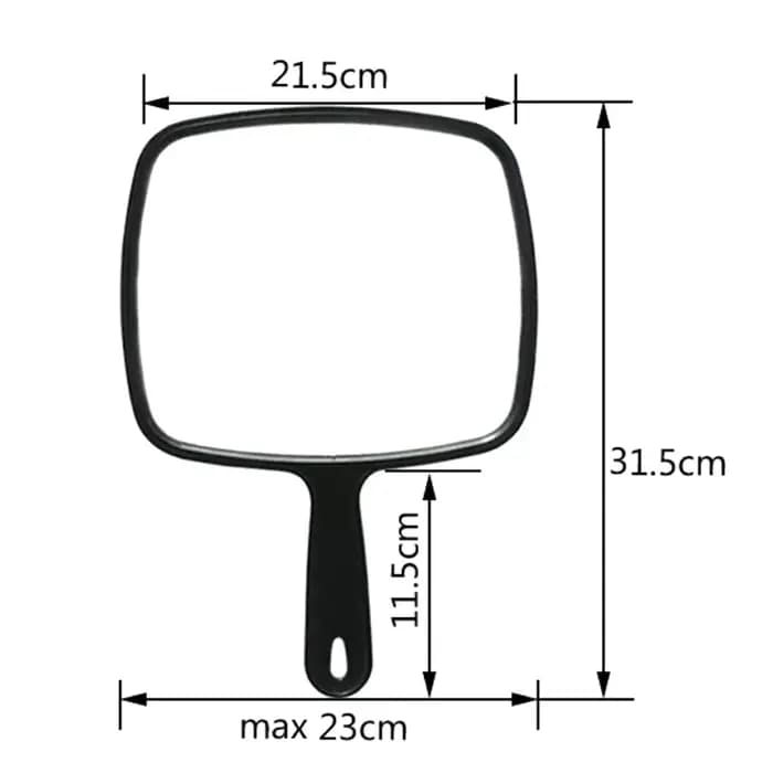 Nouveau miroir de poche professionnel pour salon de coiffure