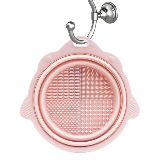 Kit de nettoyage pour pinceaux de maquillage : bol de nettoyage