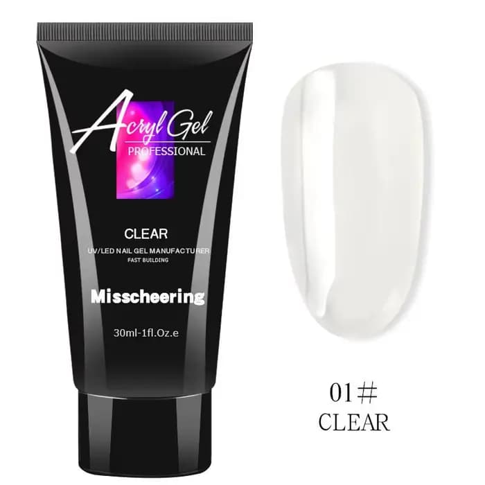 Gel d'extension d'ongles en Poly acrylique