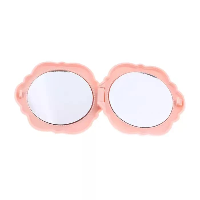 Mini miroir Portable rétro fleur de Rose