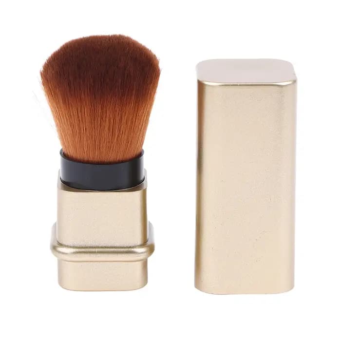 Pinceau de maquillage de voyage rétractable