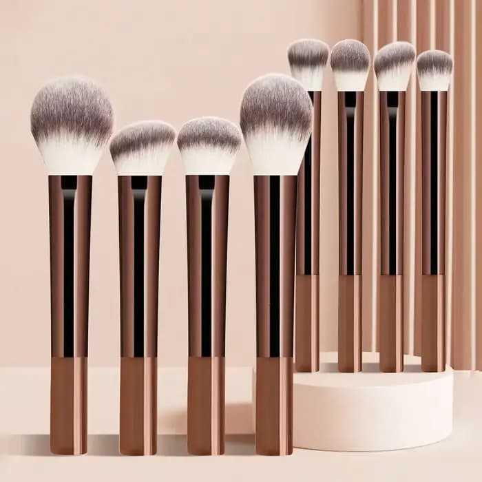 Ensemble de pinceaux de maquillage multifonctionnels professionnels
