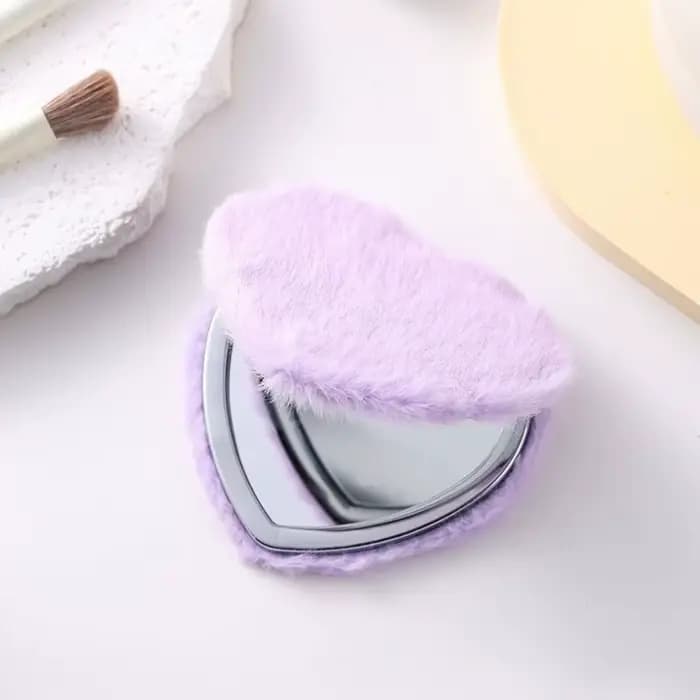 Miroir de maquillage pliable, mini miroir de poche élégant, miroir de voyage portable, cadeau de la