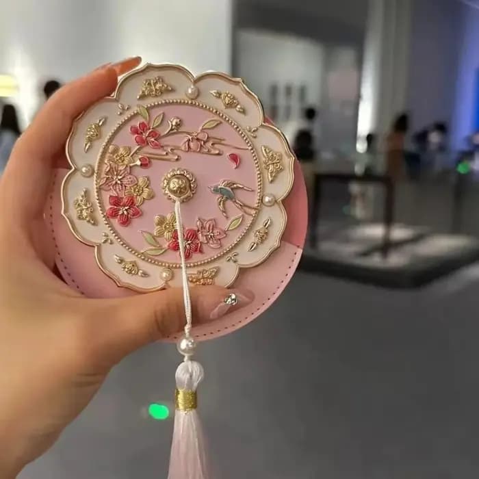 Nouveau miroir à main de style chinois