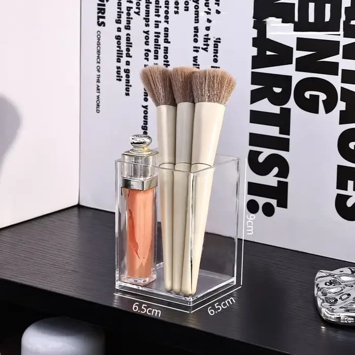 Boîte de rangement pour pinceaux de maquillage