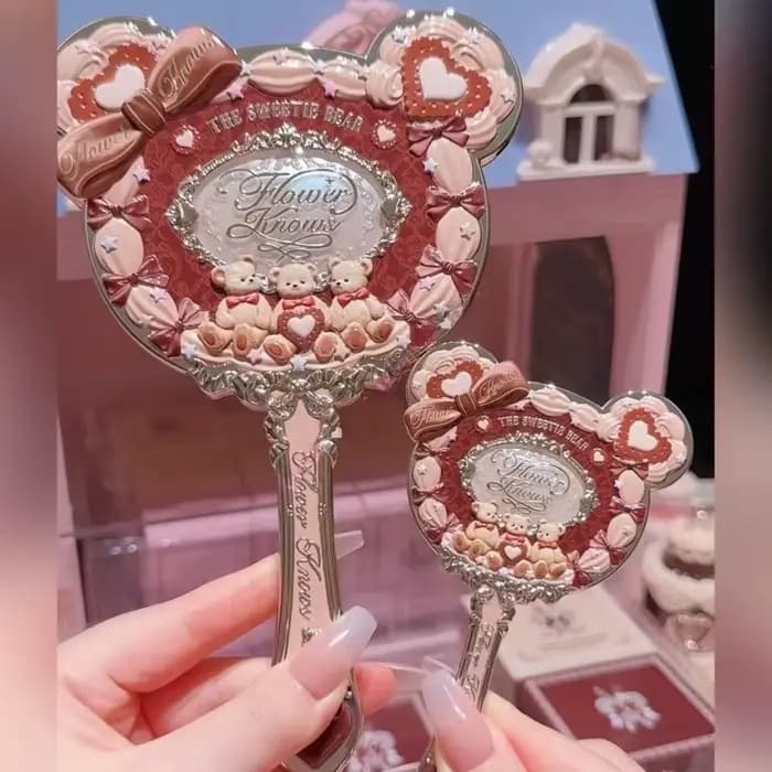 Miroir à main de la collection Flower Know Sweetie Bear