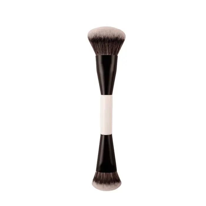 F4 pinceau de maquillage à double extrémité pour fond de teint poudre pour le visage Blush Contour-o