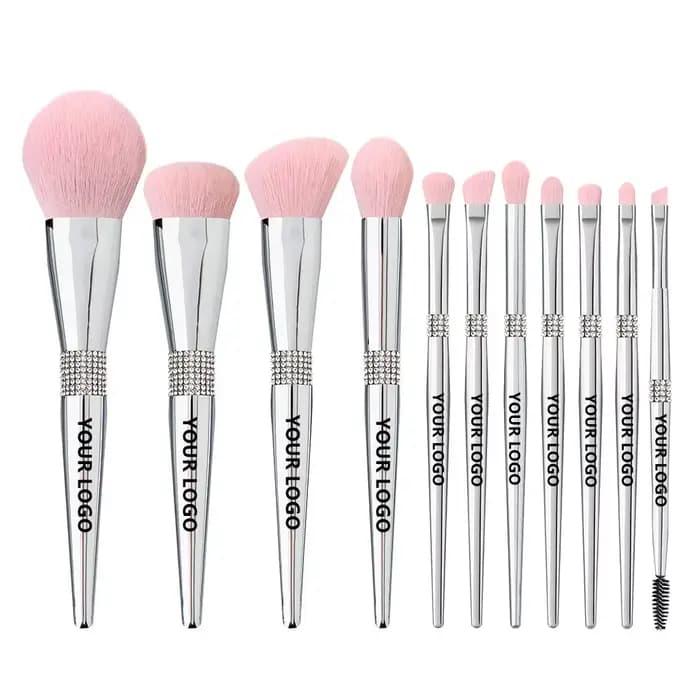 Ensemble de pinceaux de maquillage de luxe