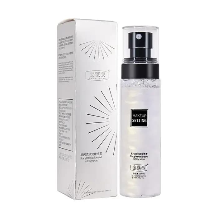 Spray fixateur de maquillage longue durée