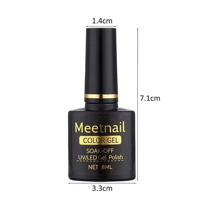 2 pièces noir blanc vernis à ongles Gel ensemble 8Ml Semi Permanent tremper UV LED