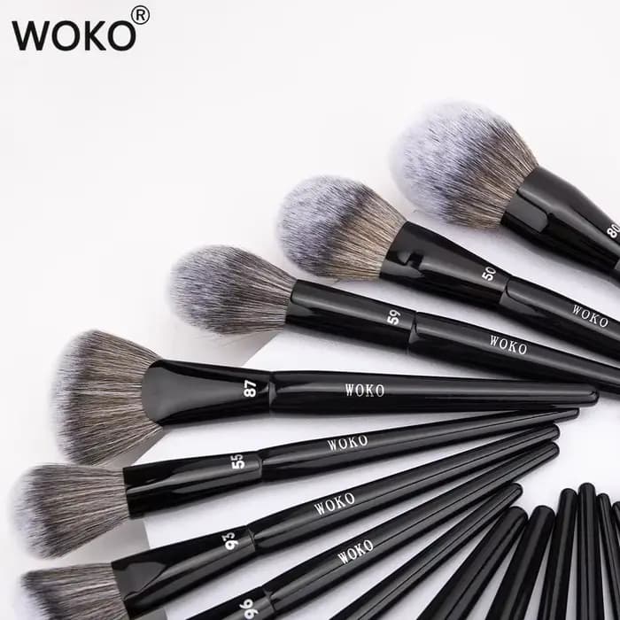 Fond de teint professionnel poudre surligneur Contour crème Blush pinceaux de maquillage correcteur fard à paupières taches Liner sourcil pinceau à lèvres