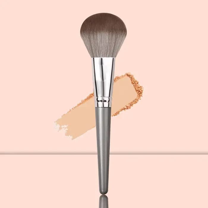 1 pièces de haute qualité moelleux doux grand pinceau à poudre