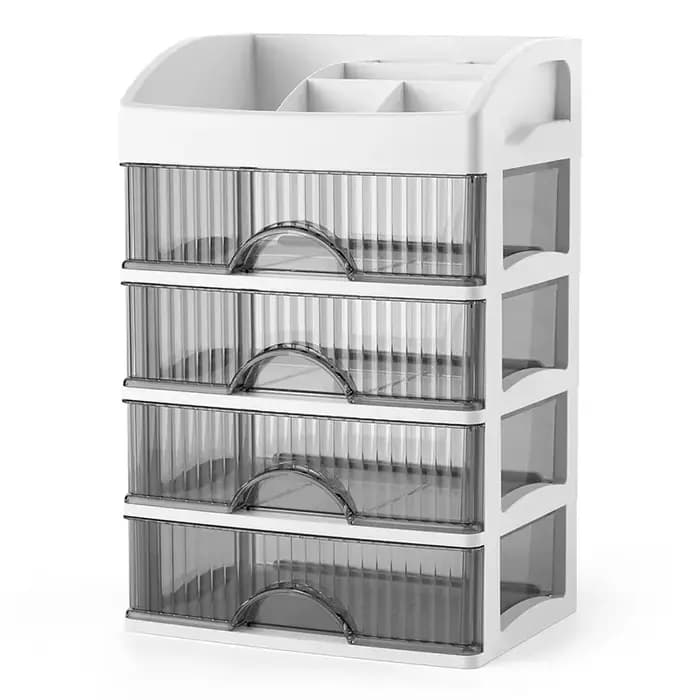 Boîte de rangement de maquillage à 5 couches