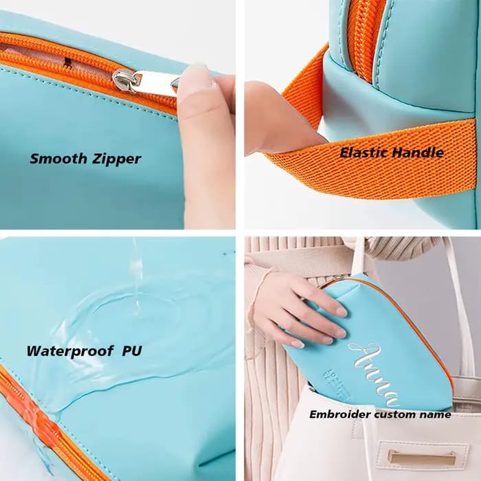 Trousse de maquillage de voyage personnalisée