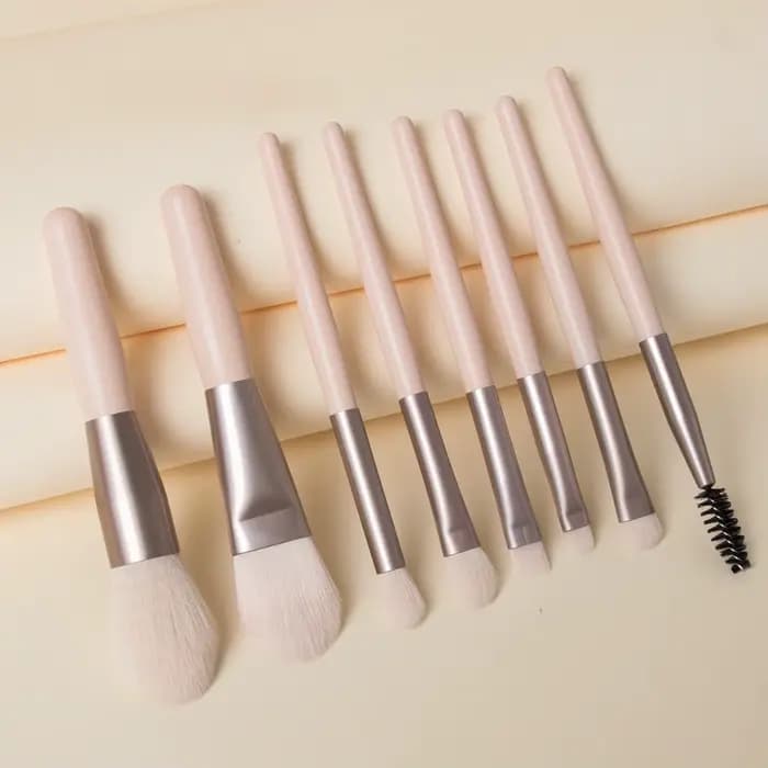 Ensemble de pinceaux de maquillage Macaron