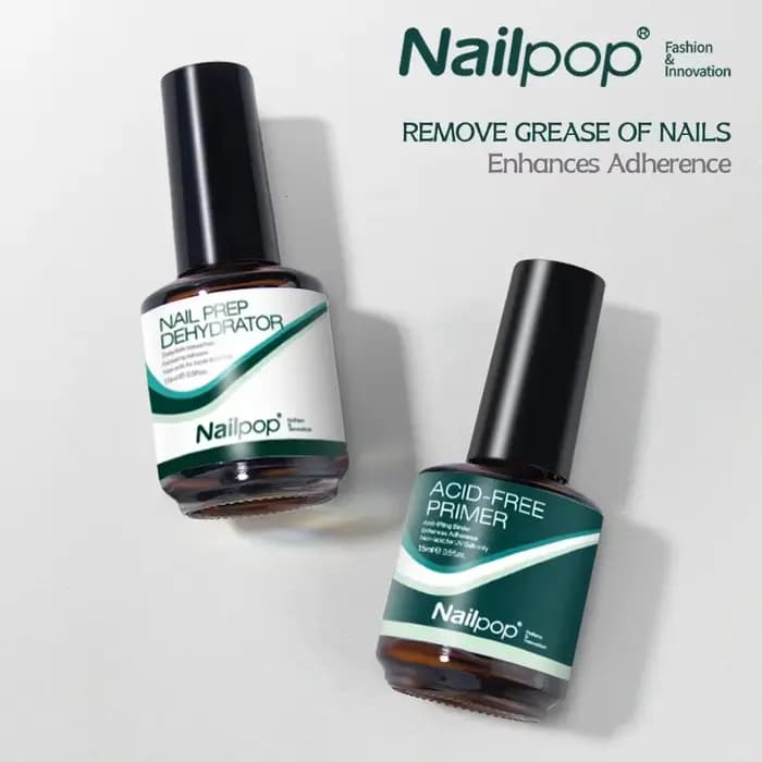 NAILPOP déshydrateur d'apprêt des ongles et de préparation des ongles 15ML vernis à ongles tremper U