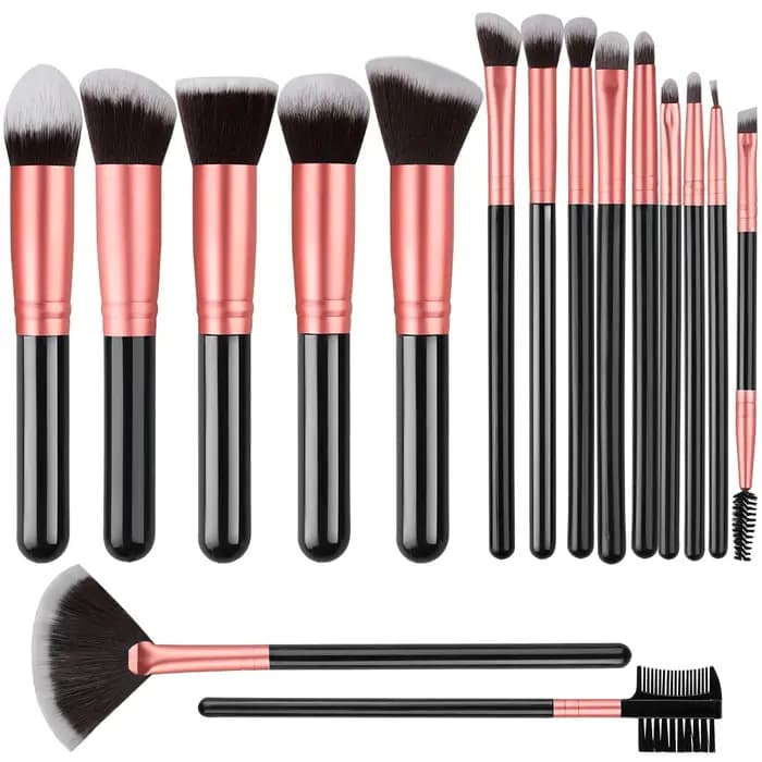 Ensemble professionnel de pinceaux de maquillage 14/16 pièces