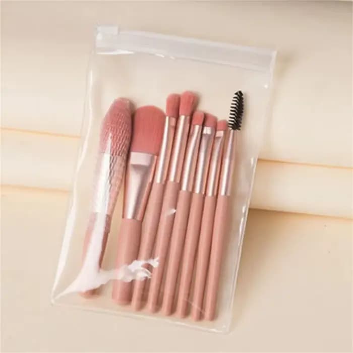 Ensemble de 8 pinceaux de maquillage doux et moelleux pour cosmétiques