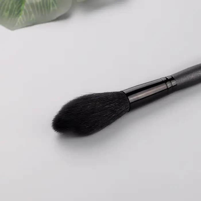 Chichodo 1 pièce pinceaux de maquillage de polissage surligneur manche en bois fard à joues poudre contour