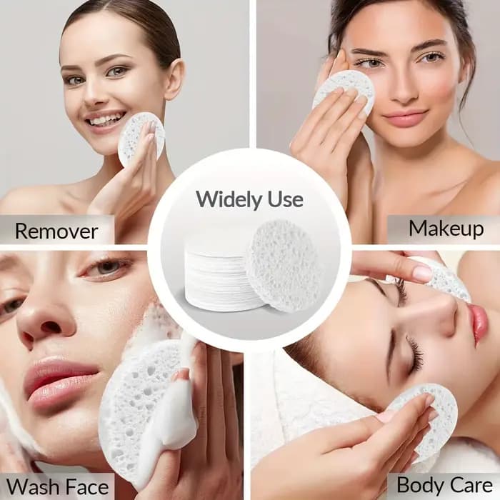 Éponges naturelles pour le visage