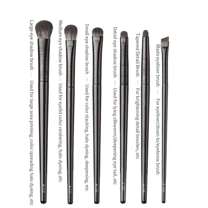 Ensemble de pinceaux de maquillage pour les yeux