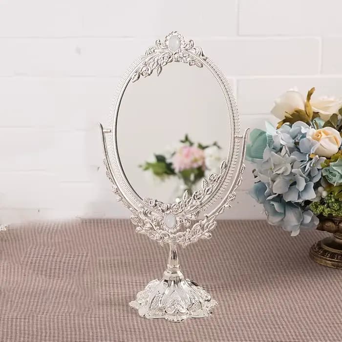 Miroir mural ovale De Style européen pour femmes